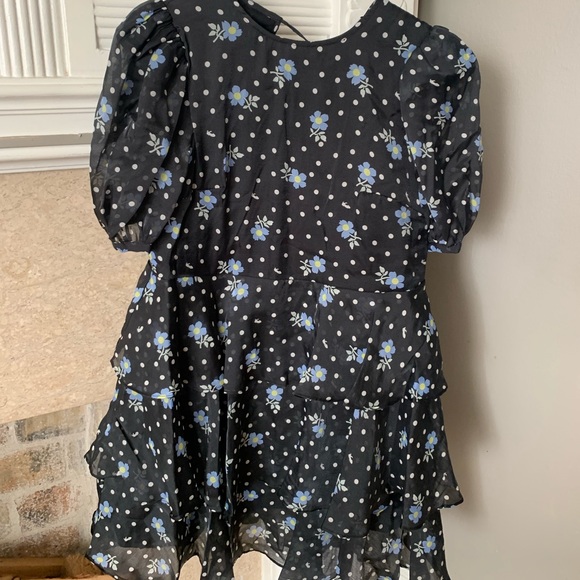 Sandy Liang x Target Short Sleeve Floral Print Tiered Dress Size XS NWT - Picture 2 of 6